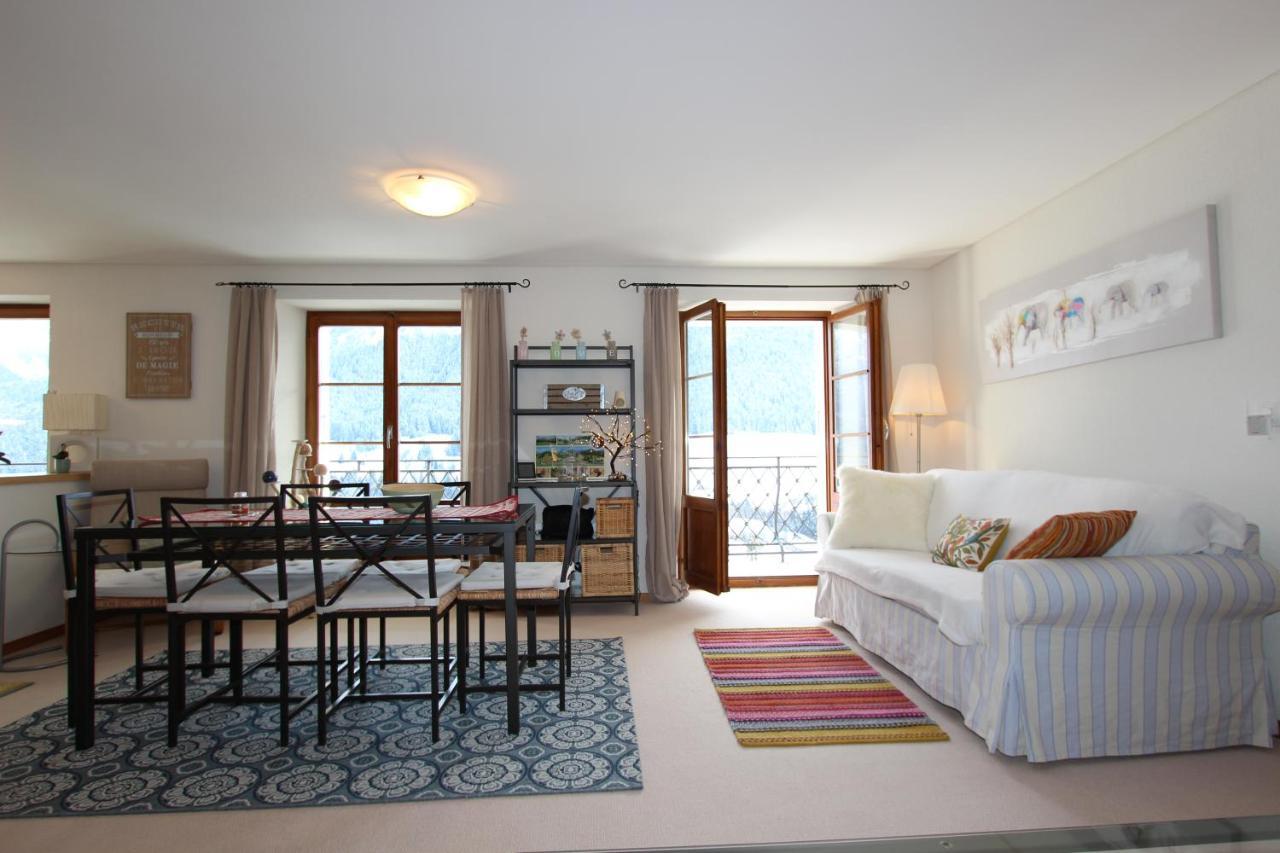 Rosat 13 Appartement Chateau-d'Oex Buitenkant foto