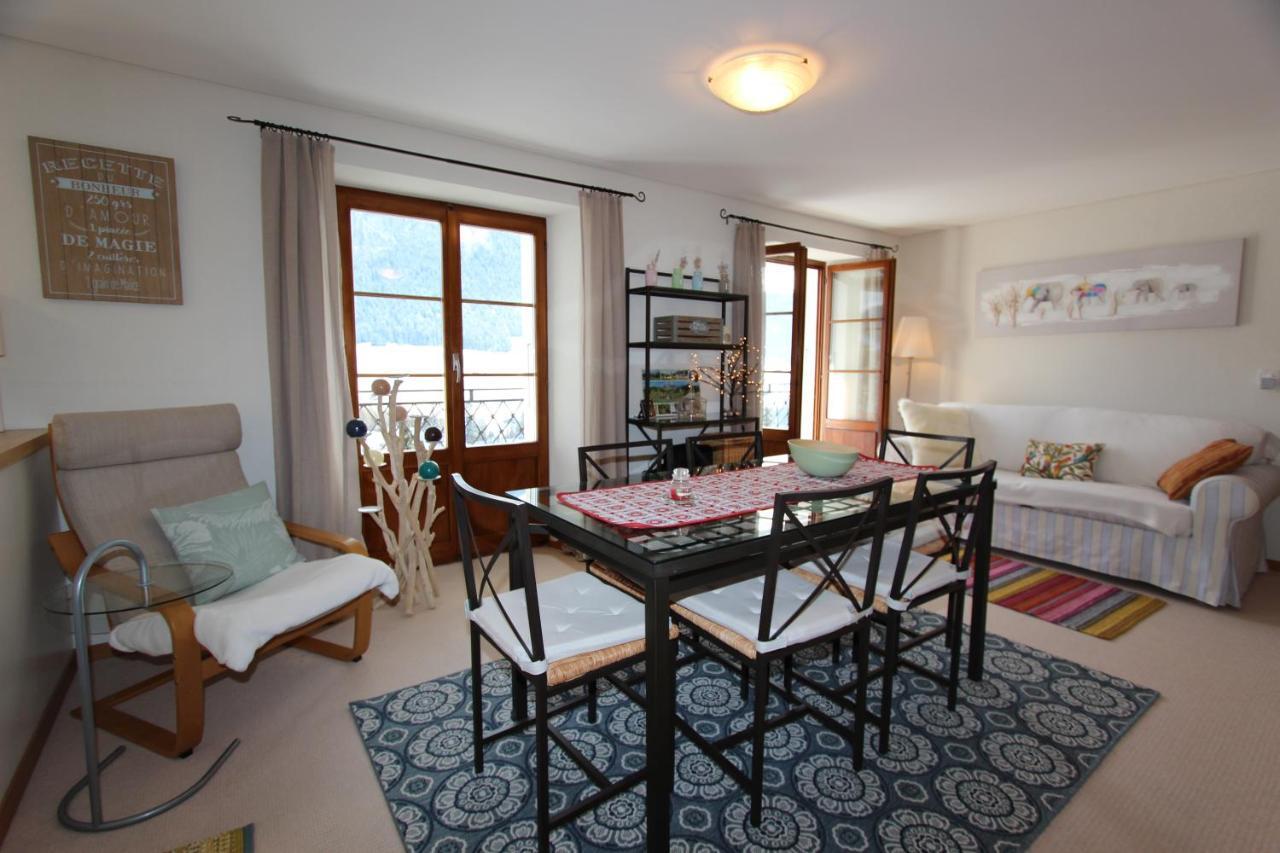 Rosat 13 Appartement Chateau-d'Oex Buitenkant foto